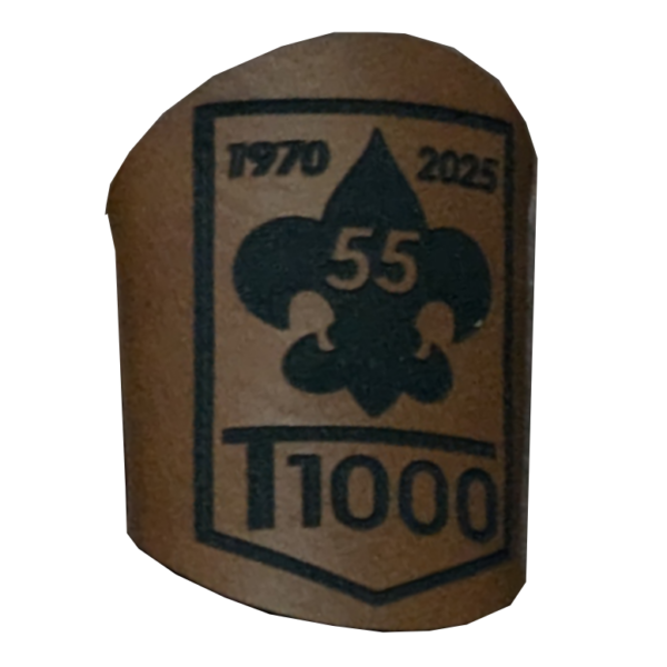 T1000 Anniversary neckerchief slide